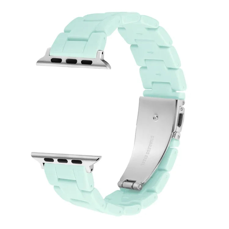 Dây đồng hồ ba hạt màu kẹo cho Apple Watch Series, 7 41mm / 6&SE&5&4 40mm / 3&2&1 38mm, 7 45mm / 6&SE&5&4 44mm / 3&2&1 42mm