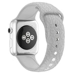 Dây đồng hồ silicone dập nổi họa tiết báo cho Apple Watch Series, 7 41mm / 6&SE&5&4 40mm / 3&2&1 38mm, 7 45mm / 6&SE&5&4 44mm / 3&2&1 42mm