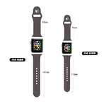 Dây đồng hồ silicone dập nổi họa tiết báo cho Apple Watch Series, 7 41mm / 6&SE&5&4 40mm / 3&2&1 38mm, 7 45mm / 6&SE&5&4 44mm / 3&2&1 42mm