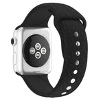 Dây đồng hồ silicone dập nổi họa tiết báo cho Apple Watch Series, 7 41mm / 6&SE&5&4 40mm / 3&2&1 38mm, 7 45mm / 6&SE&5&4 44mm / 3&2&1 42mm