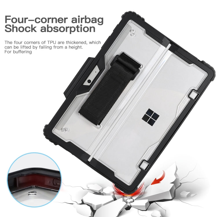 Ốp laptop dây đeo tay trong suốt Acrylic, dành cho MicroSoft Surface Pro 8, MicroSoft Surface Pro 4 / 5 / 6 / 7 / 7+, MicroSoft Surface Go 1 / 2 / 3