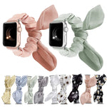 Dây đồng hồ vải co giãn vòng đơn cho Apple Watch Series, 7 41mm / 6&SE&5&4 40mm / 3&2&1 38mm, 7 45mm / 6&SE&5&4 44mm / 3&2&1 42mm