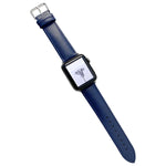 Dây đồng hồ da bóng cho Apple Watch Series, 7 41mm / 6&SE&5&4 40mm / 3&2&1 38mm, 7 45mm / 6&SE&5&4 44mm / 3&2&1 42mm