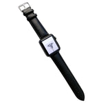 Dây đồng hồ da bóng cho Apple Watch Series, 7 41mm / 6&SE&5&4 40mm / 3&2&1 38mm, 7 45mm / 6&SE&5&4 44mm / 3&2&1 42mm