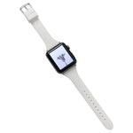 Dây đồng hồ silicone eo nhỏ cho Apple Watch Series, 7 41mm / 6&SE&5&4 40mm / 3&2&1 38mm, 7 45mm / 6&SE&5&4 44mm / 3&2&1 42mm