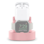 Giá đỡ sạc silicone 3 trong 1 A001 cho iPhone / iWatch / AirPods
