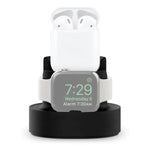 Giá đỡ sạc silicone 3 trong 1 A001 cho iPhone / iWatch / AirPods