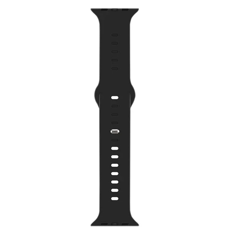 Dây đồng hồ silicone lỏng cho Apple Watch Series, 7 45mm / 6&SE&5&4 44mm / 3&2&1 42mm