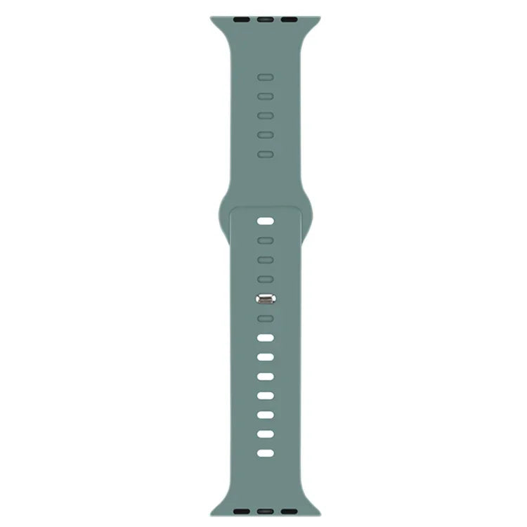 Dây đồng hồ silicone lỏng cho Apple Watch Series, 7 45mm / 6&SE&5&4 44mm / 3&2&1 42mm