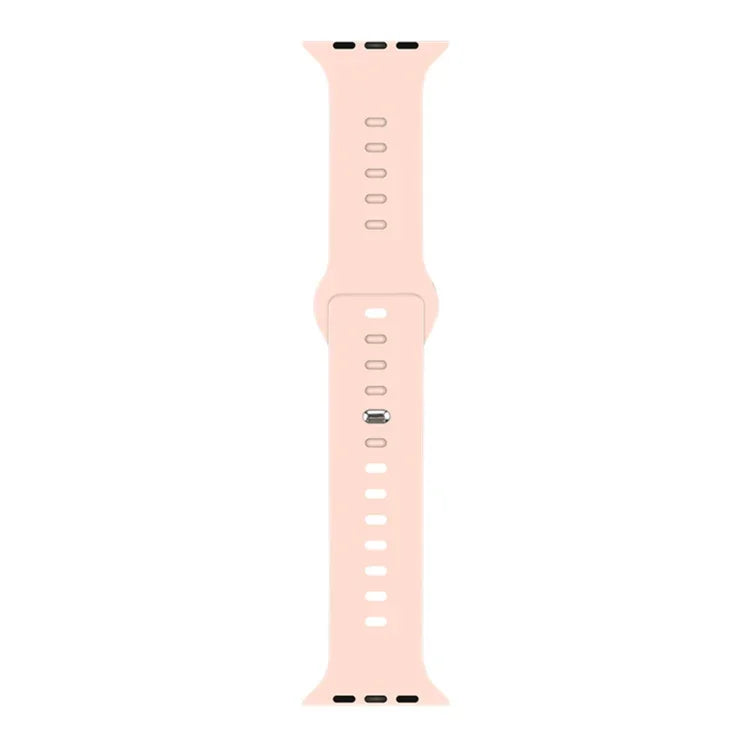 Dây đồng hồ silicone lỏng cho Apple Watch Series, 7 45mm / 6&SE&5&4 44mm / 3&2&1 42mm