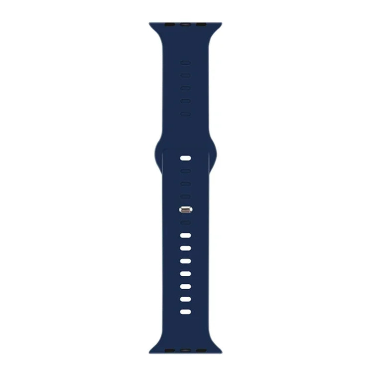 Dây đồng hồ silicone lỏng cho Apple Watch Series, 7 45mm / 6&SE&5&4 44mm / 3&2&1 42mm