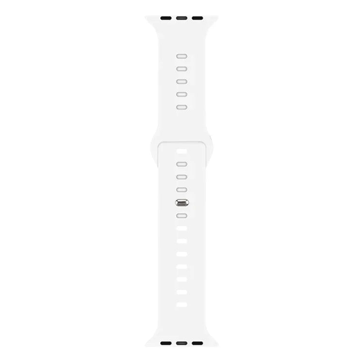Dây đồng hồ silicone lỏng cho Apple Watch Series, 7 45mm / 6&SE&5&4 44mm / 3&2&1 42mm