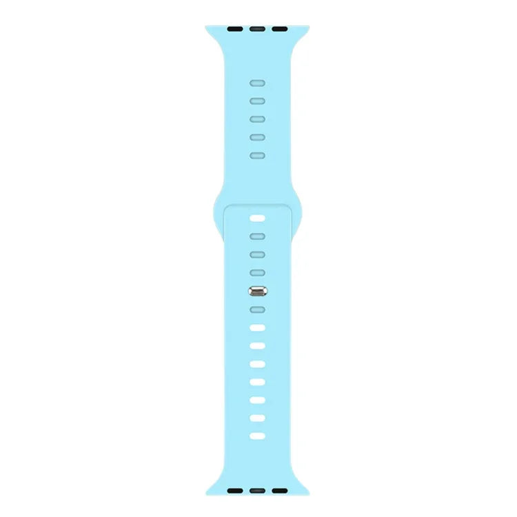 Dây đồng hồ silicone lỏng cho Apple Watch Series, 7 45mm / 6&SE&5&4 44mm / 3&2&1 42mm
