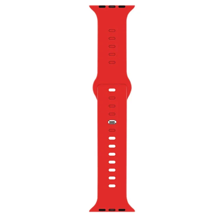 Dây đồng hồ silicone lỏng cho Apple Watch Series, 7 45mm / 6&SE&5&4 44mm / 3&2&1 42mm