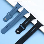 Dây đồng hồ silicone lỏng cho Apple Watch Series, 7 45mm / 6&SE&5&4 44mm / 3&2&1 42mm