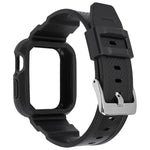 Dây đồng hồ thể thao sợi carbon tích hợp cho Apple Watch Series, 7 41mm / 6&SE&5&4 40mm / 3&2&1 38mm, 7 45mm / 6&SE&5&4 44mm / 3&2&1 42mm