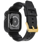 Dây đồng hồ thể thao sợi carbon tích hợp cho Apple Watch Series, 7 41mm / 6&SE&5&4 40mm / 3&2&1 38mm, 7 45mm / 6&SE&5&4 44mm / 3&2&1 42mm