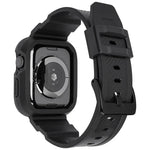 Dây đồng hồ thể thao sợi carbon tích hợp cho Apple Watch Series, 7 41mm / 6&SE&5&4 40mm / 3&2&1 38mm, 7 45mm / 6&SE&5&4 44mm / 3&2&1 42mm