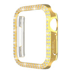Vỏ đồng hồ PC kim cương hai hàng cho Apple Watch Series, 7 41mm, 7 45mm