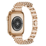 Dây đồng hồ kim loại kim cương hình trái tim cho Apple Watch Series, 7 41mm / 6&SE&5&4 40mm / 3&2&1 38mm, 7 45mm / 6&SE&5&4 44mm / 3&2&1 42mm