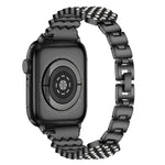 Dây đồng hồ kim loại kim cương hình trái tim cho Apple Watch Series, 7 41mm / 6&SE&5&4 40mm / 3&2&1 38mm, 7 45mm / 6&SE&5&4 44mm / 3&2&1 42mm