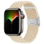 Dây đeo đồng hồ nylon dệt cho Apple Watch Series, 7 41mm / 6&SE&5&4 40mm / 3&2&1 38mm, 7 45mm / 6&SE&5&4 44mm / 3&2&1 42mm