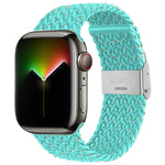Dây đeo đồng hồ nylon dệt cho Apple Watch Series, 7 41mm / 6&SE&5&4 40mm / 3&2&1 38mm, 7 45mm / 6&SE&5&4 44mm / 3&2&1 42mm