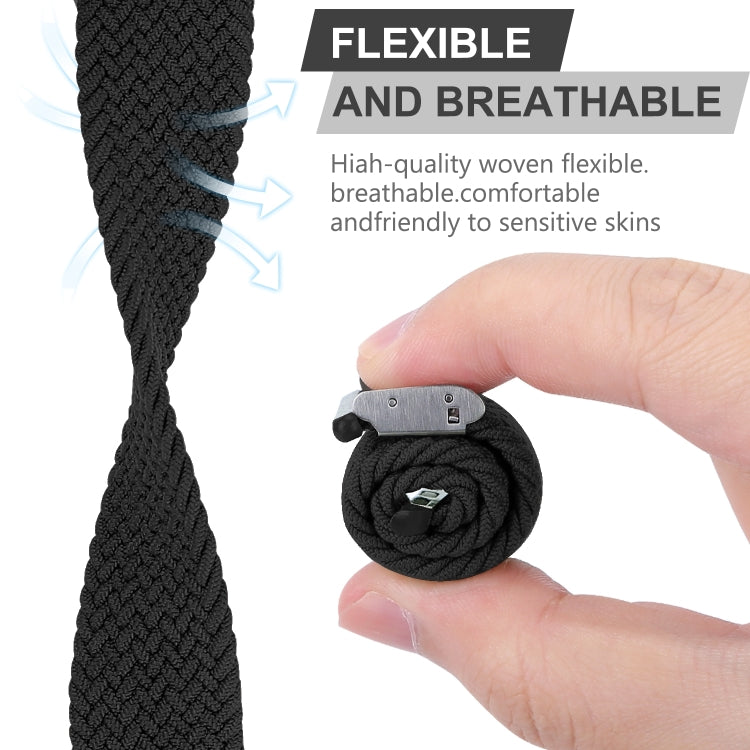 Dây đeo đồng hồ nylon dệt cho Apple Watch Series, 7 41mm / 6&SE&5&4 40mm / 3&2&1 38mm, 7 45mm / 6&SE&5&4 44mm / 3&2&1 42mm