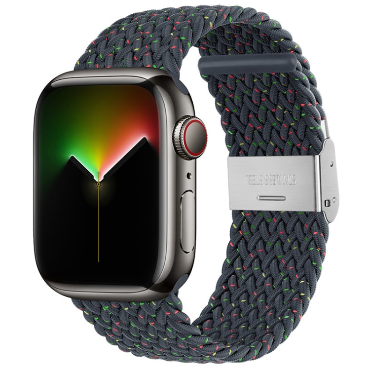 Dây đeo đồng hồ nylon dệt cho Apple Watch Series, 7 41mm / 6&SE&5&4 40mm / 3&2&1 38mm, 7 45mm / 6&SE&5&4 44mm / 3&2&1 42mm