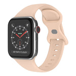 Dây đeo đồng hồ silicone khóa bướm, kích thước: S dành cho Apple Watch Series, 7 41mm / 6&SE&5&4 40mm / 3&2&1 38mm