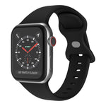 Dây đeo đồng hồ silicone khóa bướm, kích thước: L dành cho Apple Watch Series, 7 41mm / 6&SE&5&4 40mm / 3&2&1 38mm