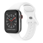 Dây đeo đồng hồ silicone khóa bướm, kích thước: L dành cho Apple Watch Series, 7 41mm / 6&SE&5&4 40mm / 3&2&1 38mm