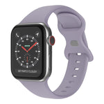 Dây đeo đồng hồ silicone khóa bướm, kích thước: L dành cho Apple Watch Series, 7 41mm / 6&SE&5&4 40mm / 3&2&1 38mm