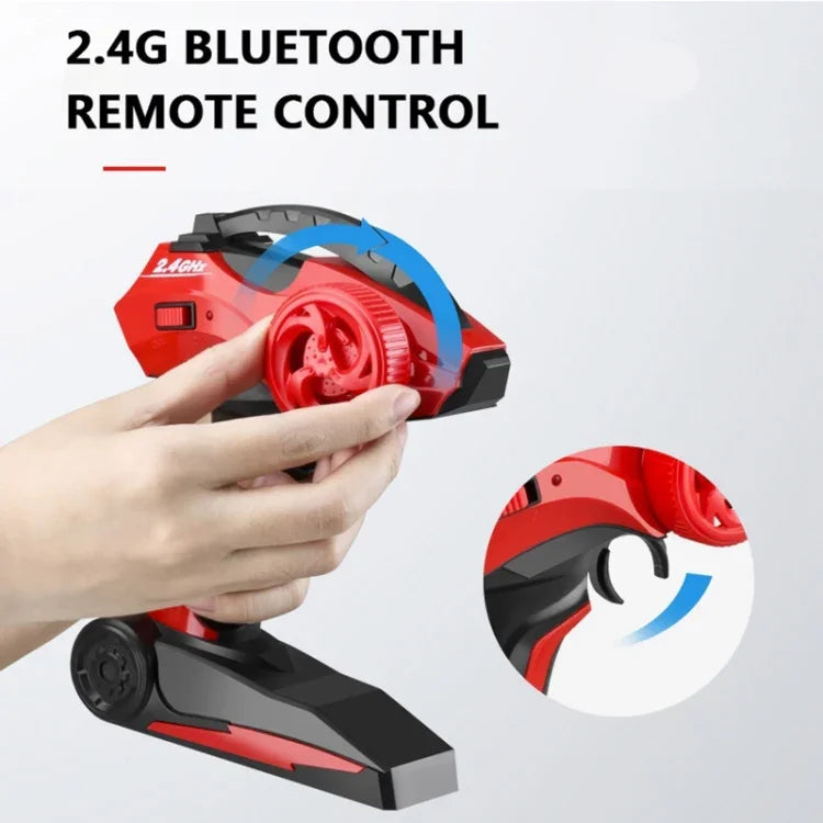 Xe RC 4WD bánh hợp kim lớn sáu bánh, (Đen), (Vàng)