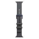 Dây đồng hồ silicone họa tiết đan cho Apple Watch Series, 7 41mm / 6&SE&5&4 40mm / 3&2&1 38mm, 7 45mm / 6&SE&5&4 44mm / 3&2&1 42mm