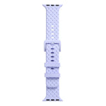 Dây đồng hồ silicone họa tiết đan cho Apple Watch Series, 7 41mm / 6&SE&5&4 40mm / 3&2&1 38mm, 7 45mm / 6&SE&5&4 44mm / 3&2&1 42mm