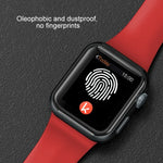 Dây đồng hồ silicone lỏng Mutural, Dành cho Apple Watch Series 7 41mm / 6 & SE & 5 & 4 40mm / 3 & 2 & 1 38mm, Dành cho Apple Watch Ultra 49mm / Series 8&7 45mm / SE 2&6&SE&5&4 44mm / 3&2&1 42mm