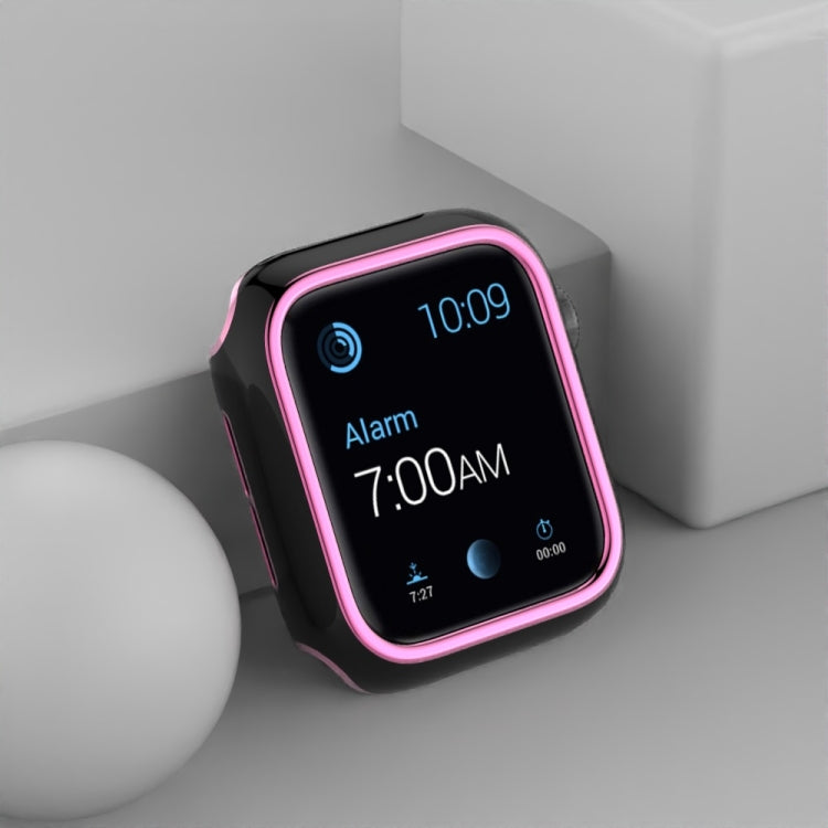Ốp đồng hồ PC mạ điện hai màu cho Apple Watch Series, 3&2&1 38mm, 3&2&1 42mm