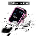Ốp đồng hồ PC mạ điện hai màu cho Apple Watch Series, 3&2&1 38mm, 3&2&1 42mm