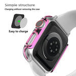 Ốp đồng hồ PC mạ điện hai màu cho Apple Watch Series, 3&2&1 38mm, 3&2&1 42mm