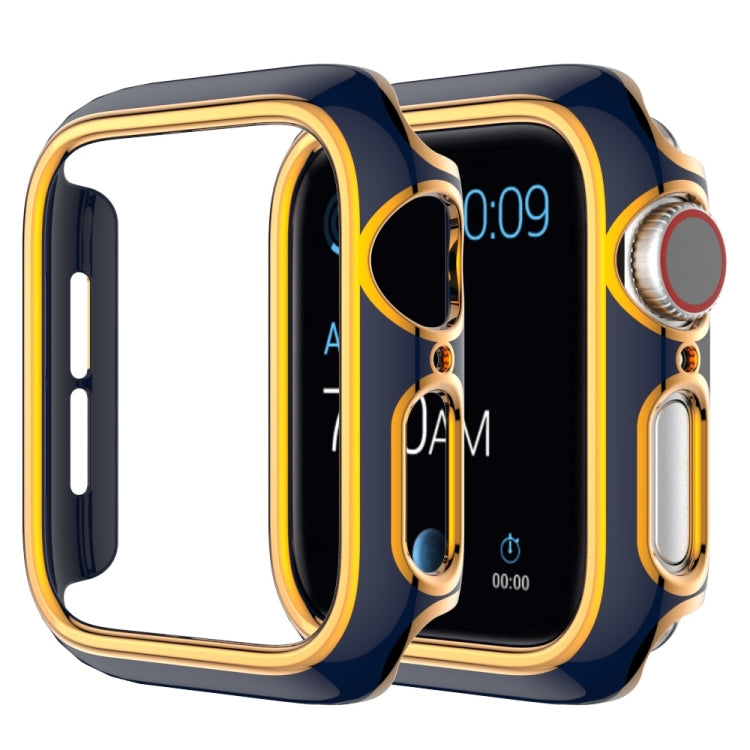 Ốp đồng hồ PC mạ điện hai màu cho Apple Watch Series, 3&2&1 38mm, 3&2&1 42mm