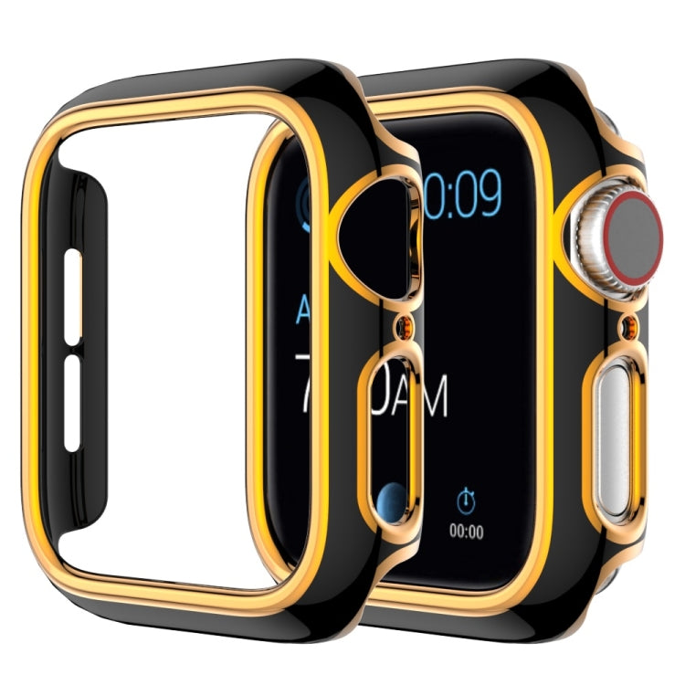 Ốp đồng hồ PC mạ điện hai màu cho Apple Watch Series, 3&2&1 38mm, 3&2&1 42mm