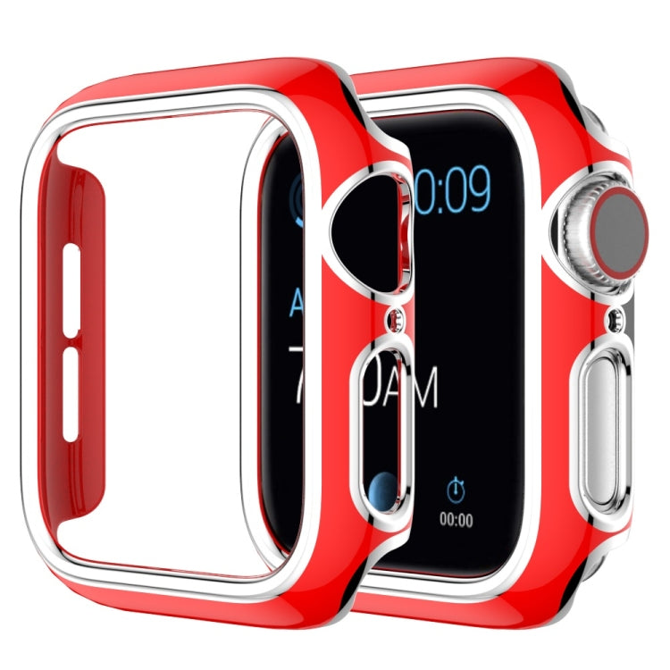 Ốp đồng hồ PC mạ điện hai màu cho Apple Watch Series, 3&2&1 38mm, 3&2&1 42mm