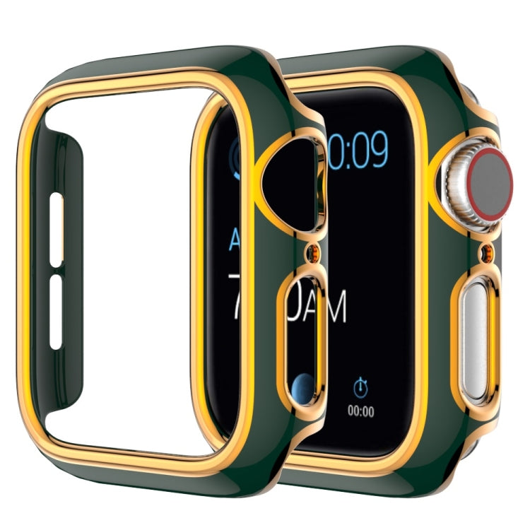 Ốp đồng hồ PC mạ điện hai màu cho Apple Watch Series, 3&2&1 38mm, 3&2&1 42mm