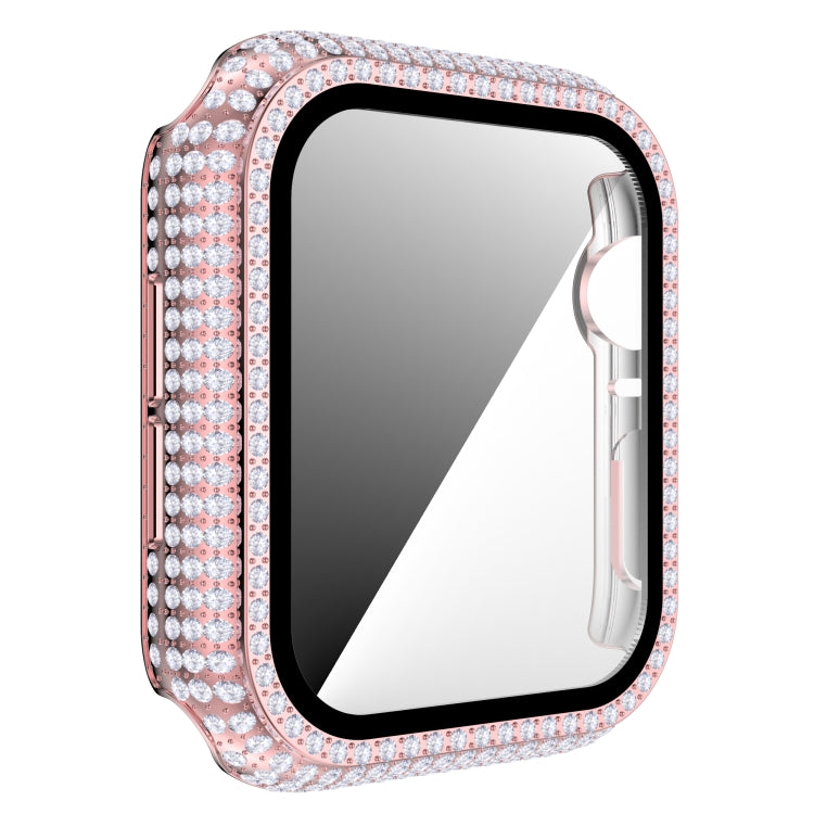 Vỏ đồng hồ PC kim cương + kính cường lực cho Apple Watch Series, 3&2&1 38mm, 3&2&1 42mm