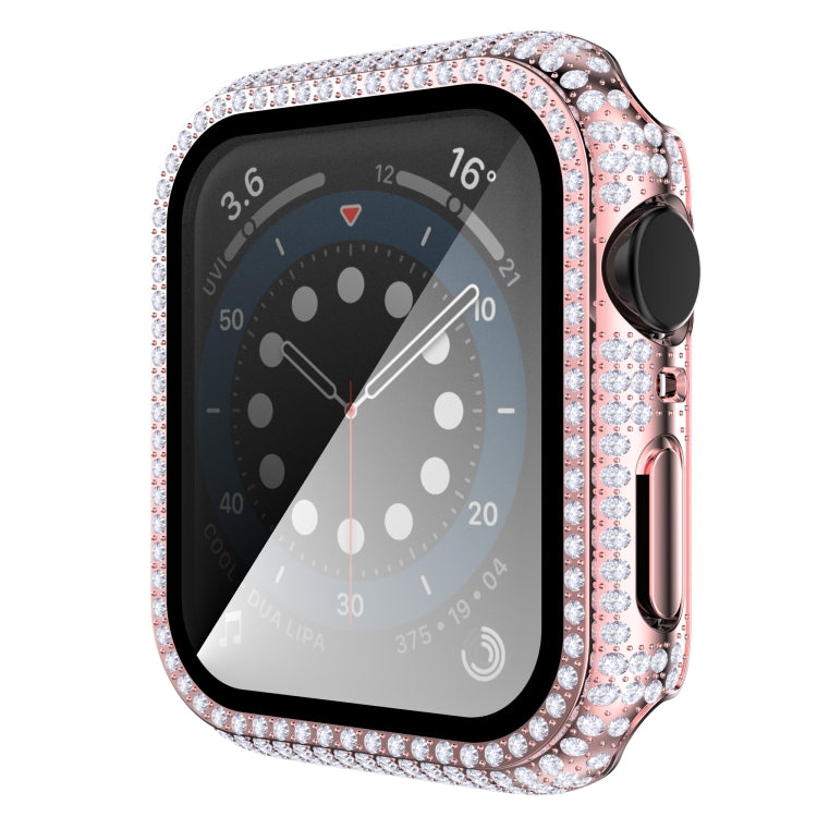 Vỏ đồng hồ PC kim cương + kính cường lực cho Apple Watch Series, 3&2&1 38mm, 3&2&1 42mm