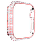 Vỏ đồng hồ PC kim cương rỗng cho Apple Watch Series, 3&2&1 38mm, 3&2&1 42mm