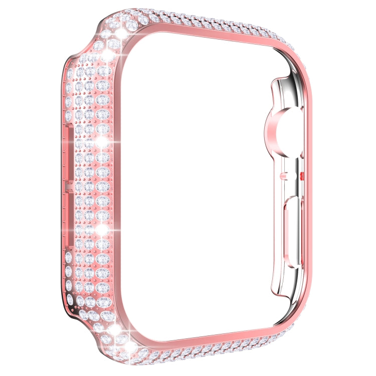 Vỏ đồng hồ PC kim cương rỗng cho Apple Watch Series, 3&2&1 38mm, 3&2&1 42mm