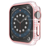 Vỏ đồng hồ PC kim cương rỗng cho Apple Watch Series, 3&2&1 38mm, 3&2&1 42mm