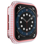 Vỏ đồng hồ PC kim cương rỗng cho Apple Watch Series, 3&2&1 38mm, 3&2&1 42mm